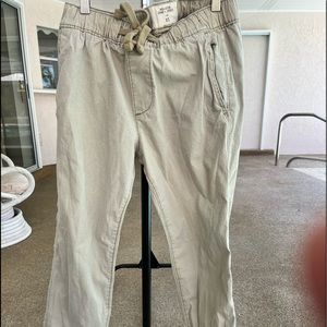 Hollister chino jogger mens size xs in khaki